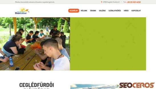 diak-tabor.hu desktop náhľad obrázku