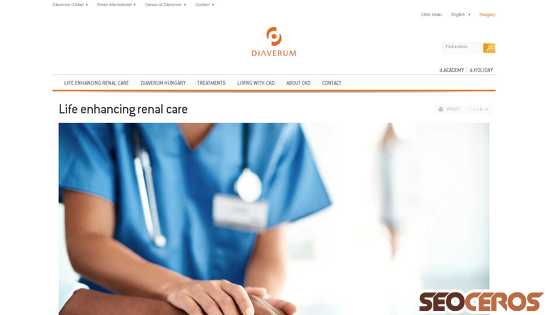 diaverum.com/en-HU/life-enhancing-renal-care desktop 미리보기