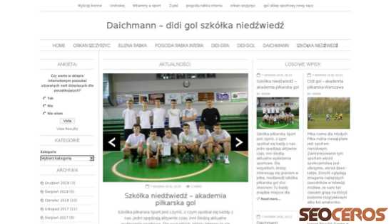 didi-gol.pl desktop prikaz slike