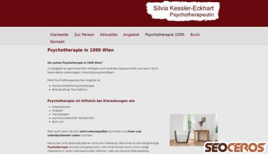 die-therapeutin.wien/psychotherapie-1090.php desktop vista previa