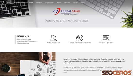 digitalmesh.com desktop Vorschau