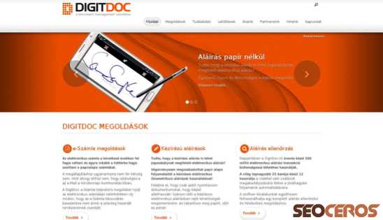 digitdoc.hu desktop Vorschau
