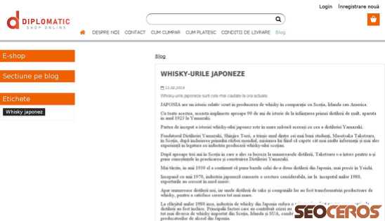 diplomaticshop-online.ro/blog/whisky-japonez desktop preview