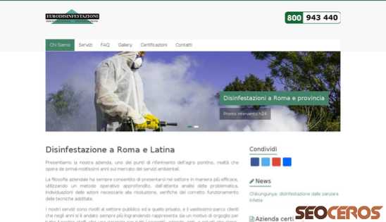 disinfestazioni-roma.com desktop preview