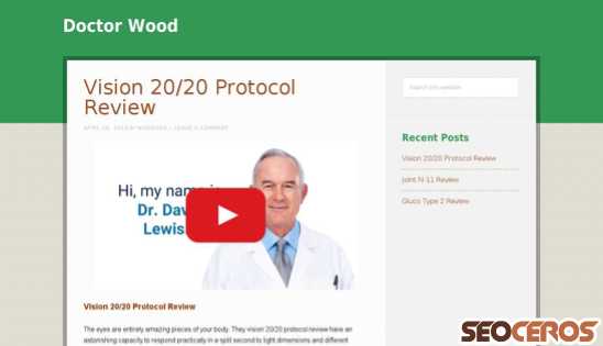 doctorwood.org desktop förhandsvisning