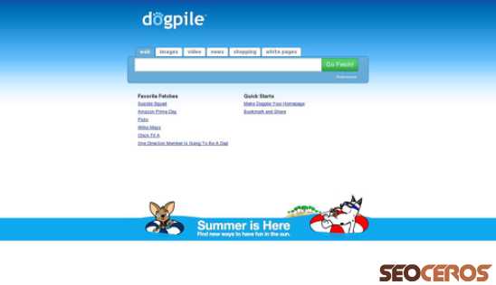 dogpile.com desktop preview