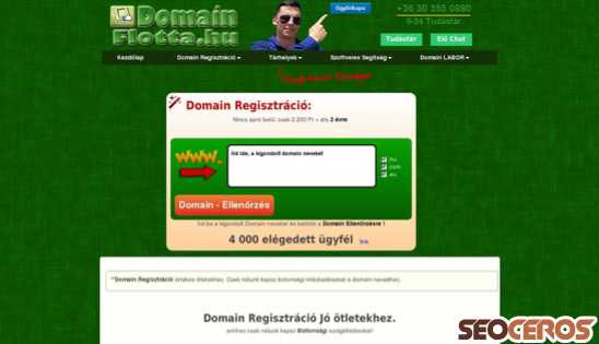domainflotta.hu desktop náhľad obrázku