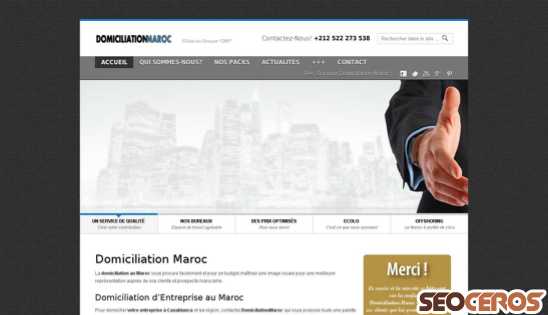 domiciliationmaroc.com desktop náhľad obrázku