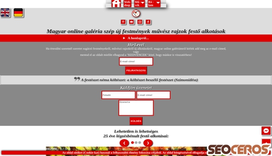 doszkocs-zsuzsa.hu desktop előnézeti kép