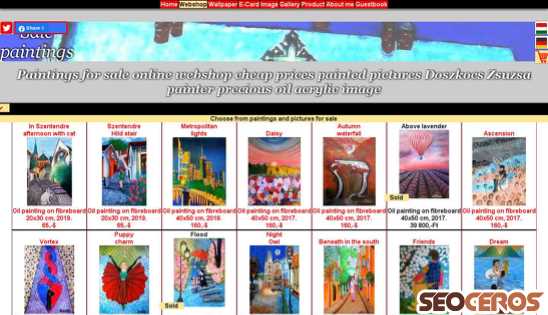 doszkocs-zsuzsa.hu/sale-paintings-en.html desktop prikaz slike
