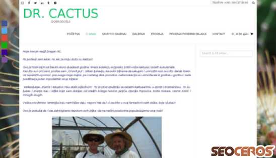 drcactus.in.rs/about desktop előnézeti kép