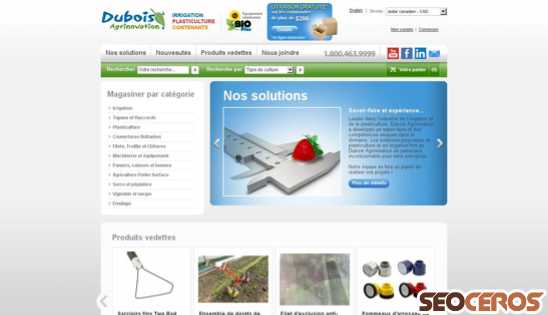 duboisag.com/fr desktop förhandsvisning