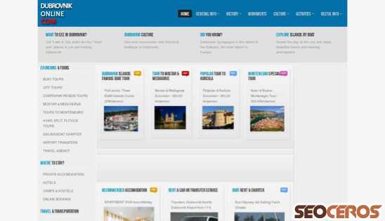 dubrovnik-online.com desktop náhled obrázku
