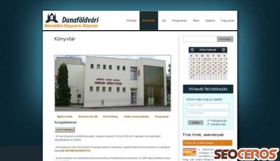 dunafoldvar-konyvtar.hu desktop náhľad obrázku