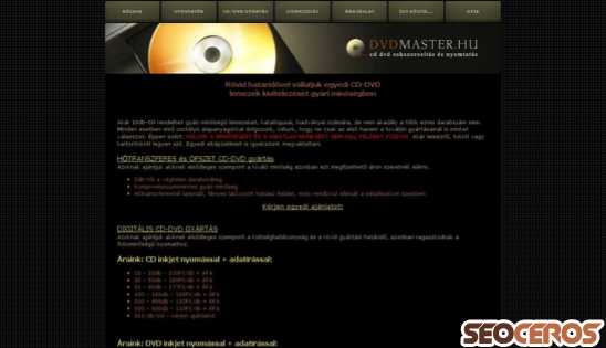 dvdmaster.hu desktop náhled obrázku