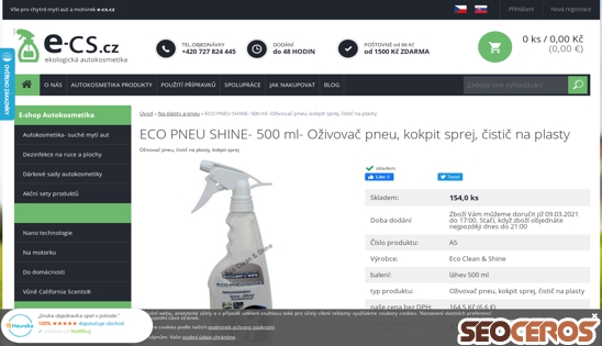 e-cs.cz/eco-pneu-shine-500-ml-d5-htm desktop náhled obrázku