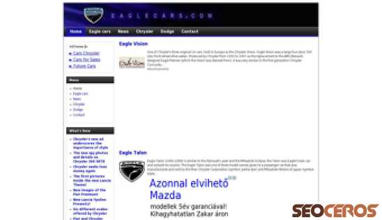 eaglecars.com desktop Vista previa