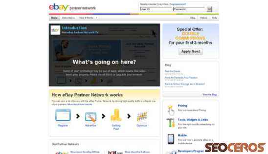 ebaypartnernetwork.com desktop previzualizare