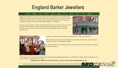 englandbarker.co.uk desktop előnézeti kép