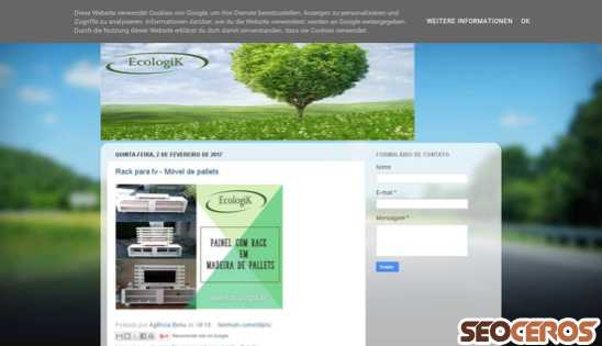 ecologik.tk desktop Vista previa
