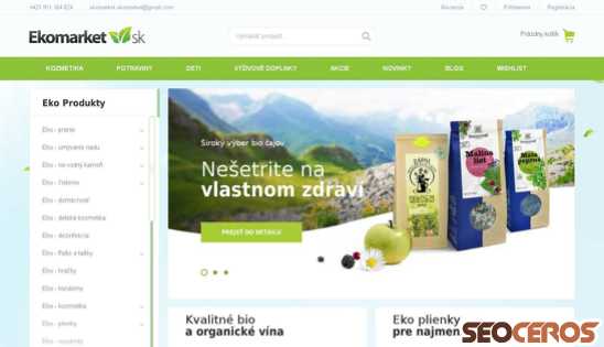 ekomarket.sk desktop előnézeti kép