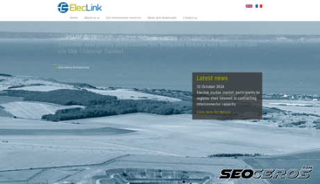 eleclink.co.uk desktop obraz podglądowy