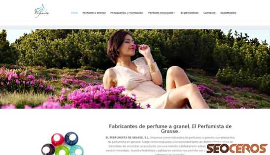 elperfumista.es desktop náhled obrázku