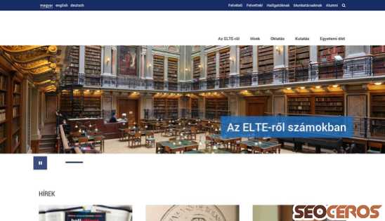 elte.hu desktop náhled obrázku