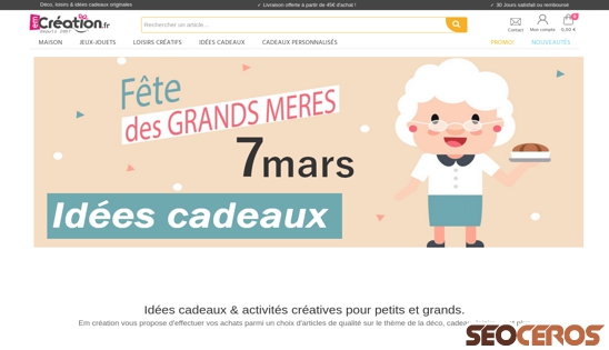 em-creation.fr desktop previzualizare