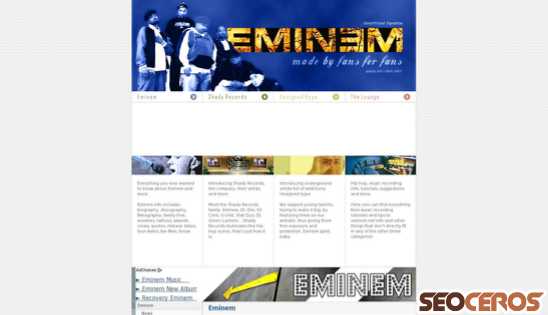 eminem.net desktop náhľad obrázku