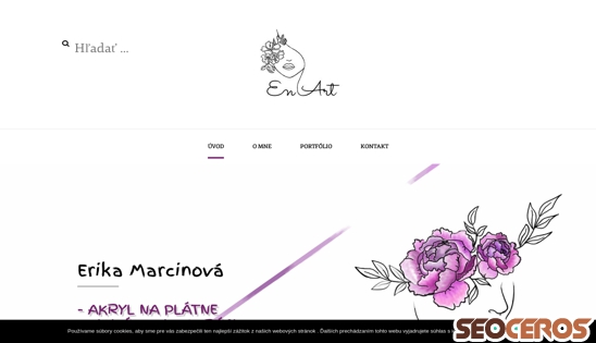 enart.sk desktop előnézeti kép