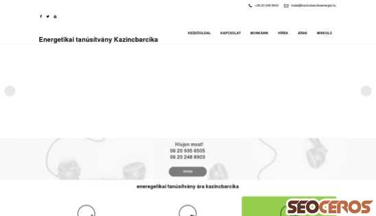 energetikai-tanusitvany-kazincbarcika.hu desktop Vorschau
