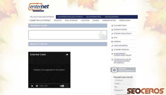 enternet.hu desktop Vista previa