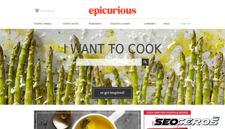 epicurious.com desktop előnézeti kép