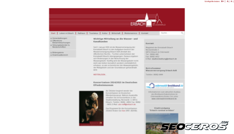 erbach.de desktop előnézeti kép