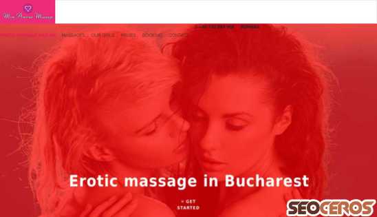 erotic-massage-bucharest.com desktop previzualizare