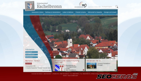 eschelbronn.de desktop előnézeti kép