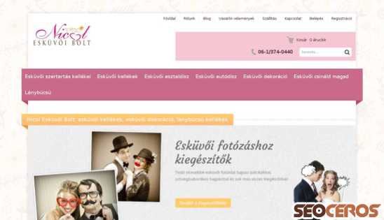 eskuvoibolt.hu desktop náhľad obrázku