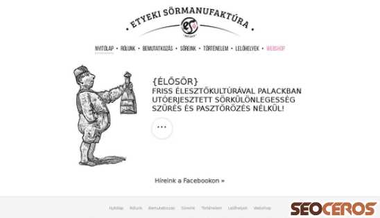 etyekisor.hu desktop náhľad obrázku