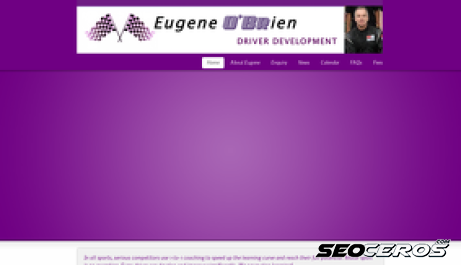 eugeneobrien.co.uk desktop förhandsvisning