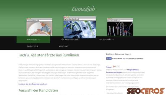 eumedjob.eu desktop előnézeti kép