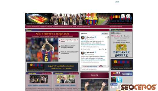 eurobarca.hu desktop náhľad obrázku