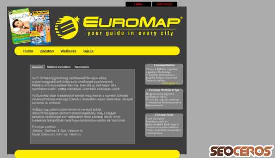 euromap.hu desktop náhled obrázku