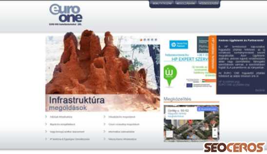 euroone.hu desktop náhled obrázku