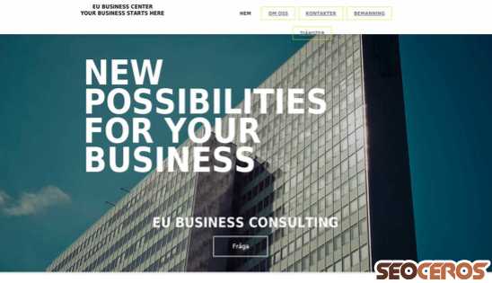 europabusiness.eu desktop förhandsvisning