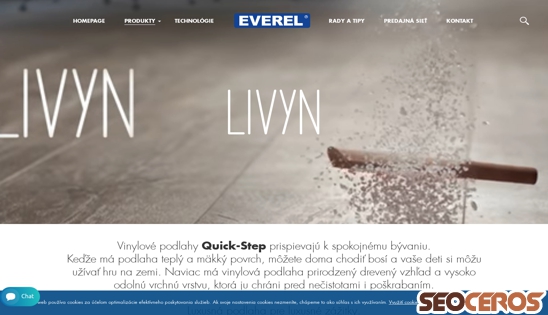 everel.sk/vinylove-podlahy desktop preview