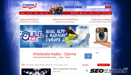 evropa2.cz desktop prikaz slike