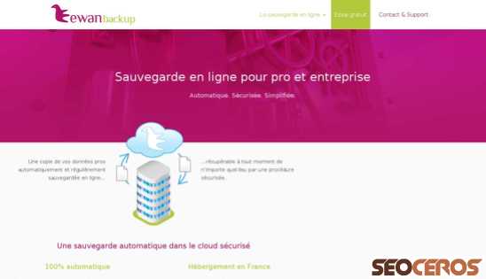 ewanbackup.fr desktop previzualizare