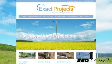 exactprojects.co.uk desktop náhled obrázku
