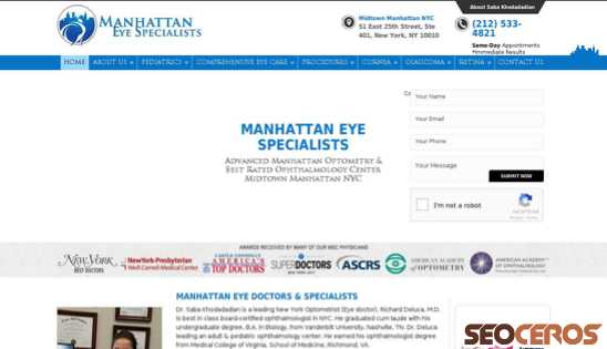 eyedoctorophthalmologistnyc.com desktop 미리보기